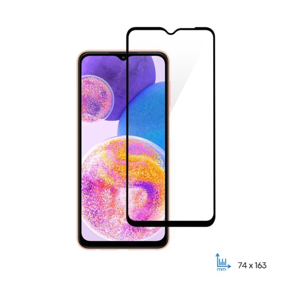 Защитное стекло 2E для Samsung Galaxy A23 (A325), 2.5D FCFG, (1 Pack), black border