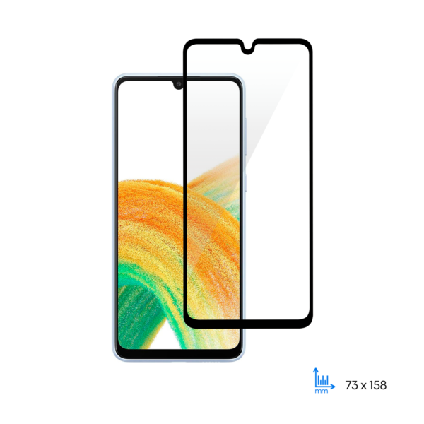 Защитное стекло 2E для Samsung Galaxy A33 (A336), 2.5D FCFG, (1 Pack), black border
