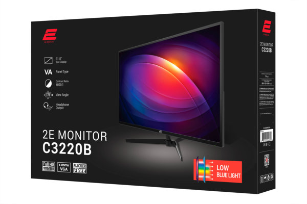 Монитор 2E C3220B Black