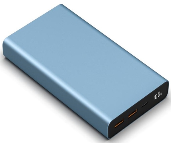 Power Bank 2E 20000 мАч PD, QC 100W Blue Steel