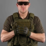 2E Tactical Рукавиці тактичні, Sensor Touch M, хакі