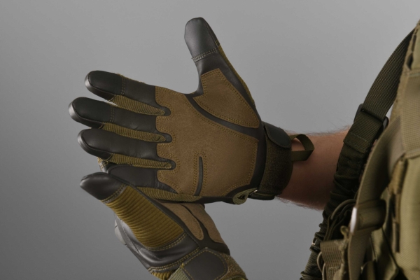 2E Tactical Рукавиці тактичні, Sensor Touch M, хакі