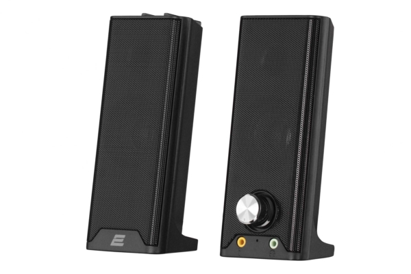 Акустическая система 2E PCS203, 2.0, USB, Metal Black