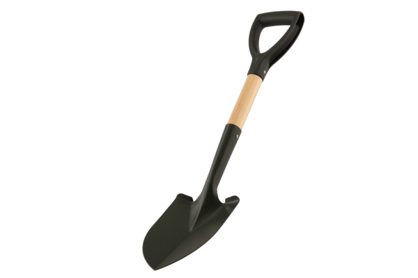 Лопата штыковая 2E Digger 2, компактная, деревянный черенок, 1.5мм, 67см, 0.76кг