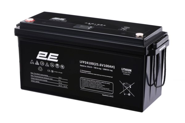 Аккумуляторная батарея 2E LFP24100 24V/100Ah LCD 8S