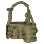 2E Tactical Плитоноска, Тип 1, з кишенями для бічного захисту і підсумками, Молле, зелена