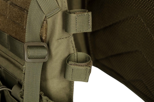 2E Tactical Плитоноска, Тип 1, з кишенями для бічного захисту і підсумками, Молле, зелена