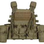 2E Tactical Плитоноска, Тип 1, з кишенями для бічного захисту і підсумками, Молле, зелена