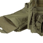 2E Tactical Плитоноска, Тип 1, з кишенями для бічного захисту і підсумками, Молле, зелена