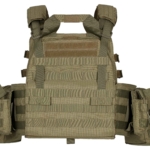 2E Tactical Плитоноска, Тип 1, з кишенями для бічного захисту і підсумками, Молле, зелена