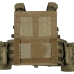 2E Tactical Плитоноска, Тип 1, з кишенями для бічного захисту і підсумками, Молле, зелена