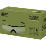 2E Tactical Окуляри тактичні, захисні Falcon Army Green з EVA-футляром, 3 лінзи