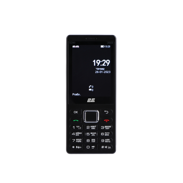Мобильный телефон 2E E280 2022 Dual SIM Black