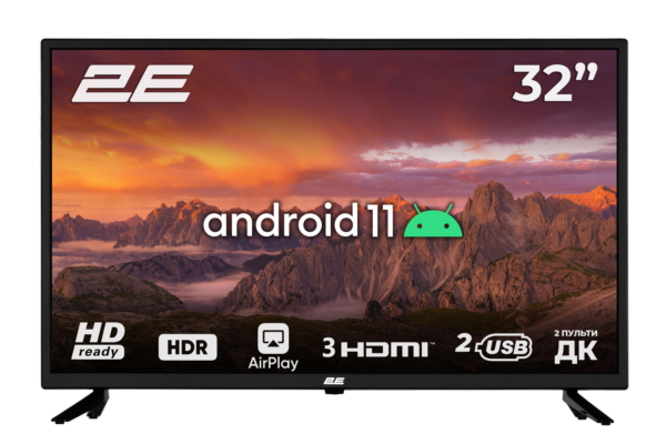 Smart-телевизор 2E 32A06K