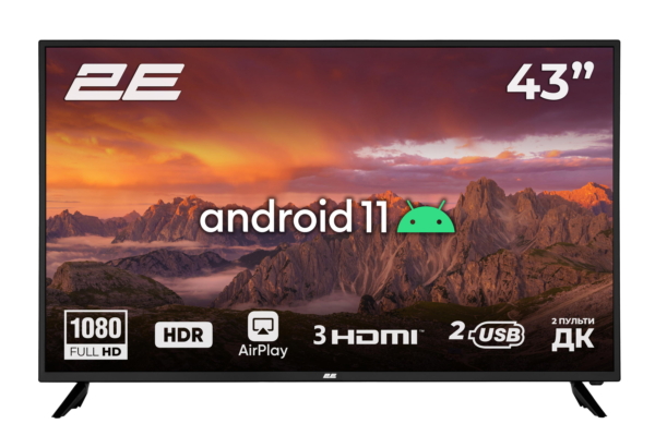 Smart-телевизор 2E 43A06K