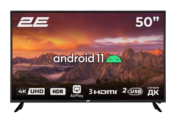Smart-телевизор 2E 50A06K
