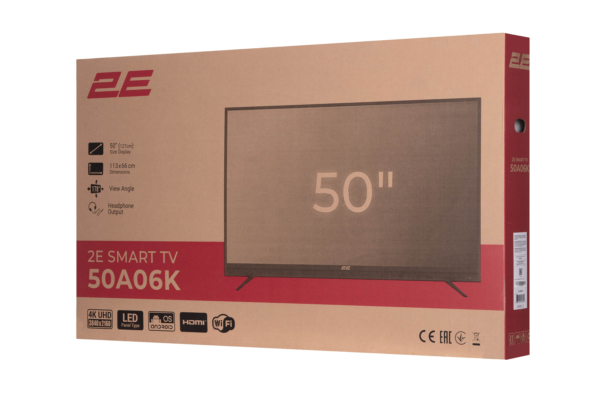 Smart-телевизор 2E 50A06K