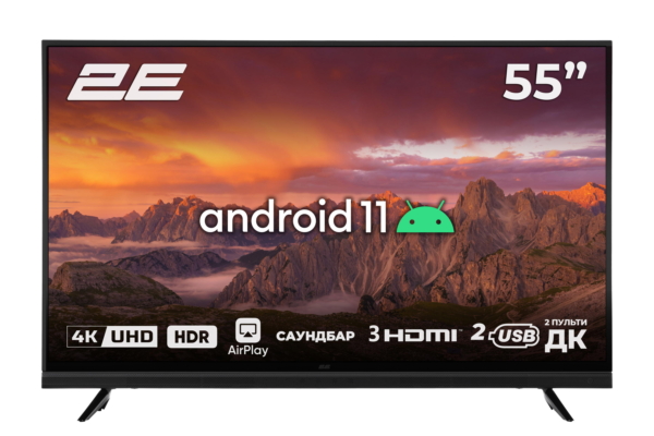 Smart-телевизор 2E 55A06L