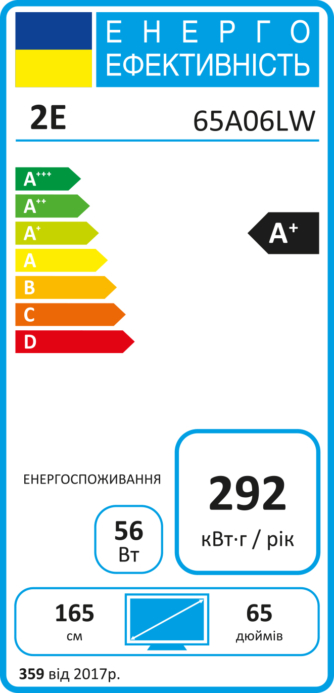 Smart-телевизор 2E 65A06LW
