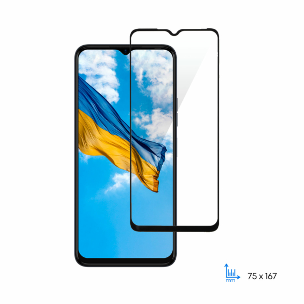 Защитное стекло 2E для TECNO Spark 10 (KI5q), 2.5D FCFG, (1 Pack), черная рамка