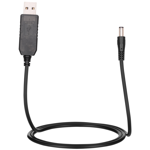 2E Кабель живлення USB-A – DC 5,5х2,5 мм, 12V/1A