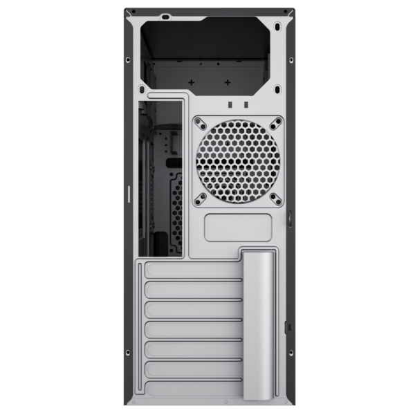 Корпус 2E TeamX TMX07 с БП 2E ATX400W, 2xUSB2.0, 1×80мм, VGA 310мм, ATX, чёрный