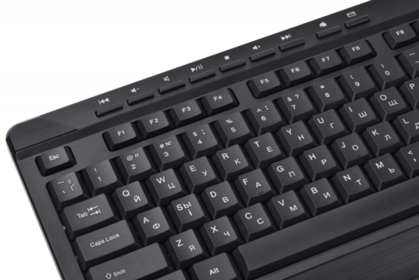 Комплект клавіатура та миша 2E MK410 WL, EN/UK/RU, чорнийКомплект клавіатура та миша MK410 WL, EN/UK/RU, чорний