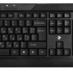 Комплект клавіатура та миша 2E MK410 WL, EN/UK/RU, чорнийКомплект клавіатура та миша MK410 WL, EN/UK/RU, чорний