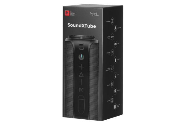 2E Акустична система SoundXTube TWS, MP3, Wireless, Waterproof Black