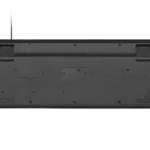 2E Клавіатура мембранна KS130 105key, USB-A, EN/UK/RU, чорний