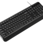 2E Клавіатура мембранна KS130 105key, USB-A, EN/UK/RU, чорний