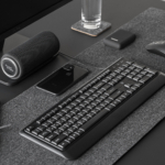 2E Клавіатура мембранна KS130 105key, USB-A, EN/UK/RU, чорний