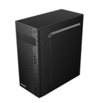 2E Корпус Alfa E185 без БЖ 1xUSB3.0, 2xUSB2.0, VGA 310мм, ATX, чорний