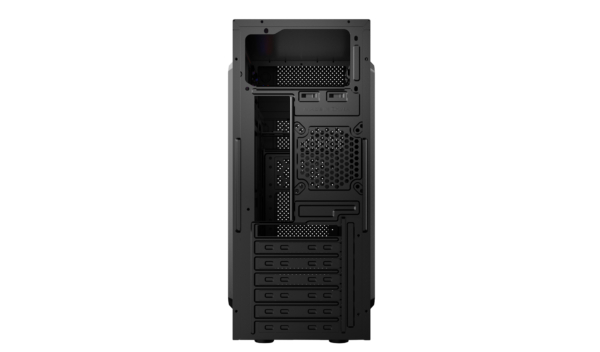 2E Корпус Alfa E185 без БЖ 1xUSB3.0, 2xUSB2.0, VGA 310мм, ATX, чорний