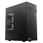 2E Корпус Alfa E185 без БЖ 1xUSB3.0, 2xUSB2.0, VGA 310мм, ATX, чорний