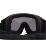 2E Tactical Маска тактична, захисна Hawk WS Black Anti-fog, 3-х шаровий ущільнювач, сумка, 3 лінзи