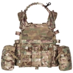 2E Tactical Плитоноска, Тип 1, з кишенями для бічного захисту і підсумками, Молле, камуфляж