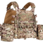 2E Tactical Плитоноска, Тип 1, з кишенями для бічного захисту і підсумками, Молле, камуфляж