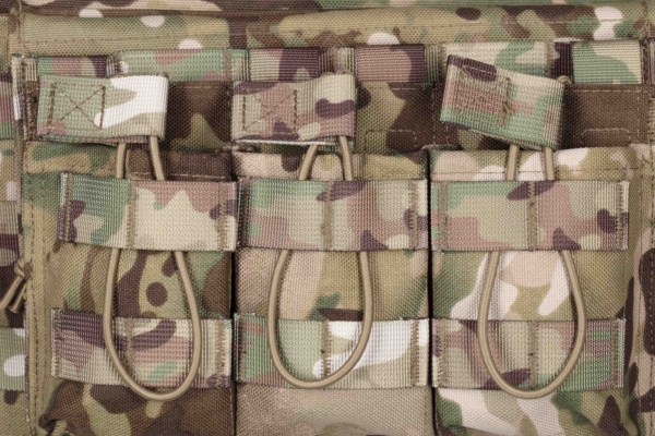 2E Tactical Плитоноска, Тип 1, з кишенями для бічного захисту і підсумками, Молле, камуфляж