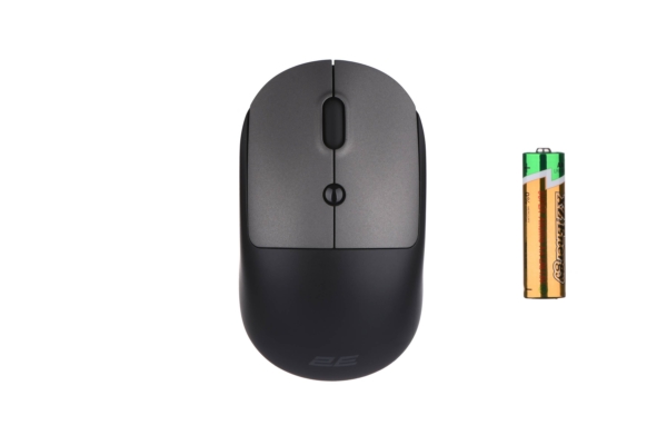 2E Мышь MF218 Silent WL BT Black/Gray