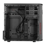 2E Корпус Basis RD831 без БЖ 2xUSB2.0, VGA 320мм, mATX, чорний