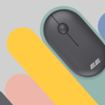 2E Мышь MF300 Silent, WL/BT, графитово-чёрный