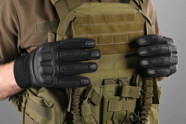2E Tactical Рукавиці тактичні, Sensor Touch M, чорні