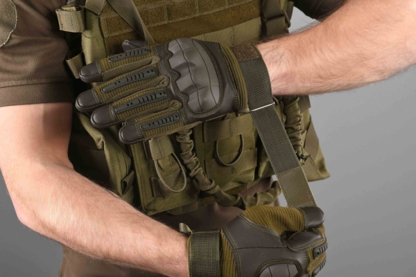2E Tactical Рукавиці тактичні, Sensor Touch S, хакі