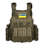 2E Tactical Плитоноска, Тип 3, Combat, швидке скидання, зелена