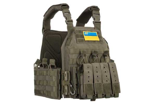 2E Tactical Плитоноска, Тип 3, Combat, швидке скидання, зелена