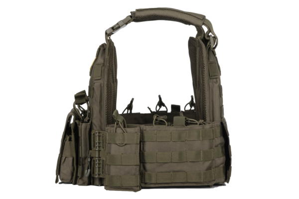 2E Tactical Плитоноска, Тип 3, Combat, швидке скидання, зелена