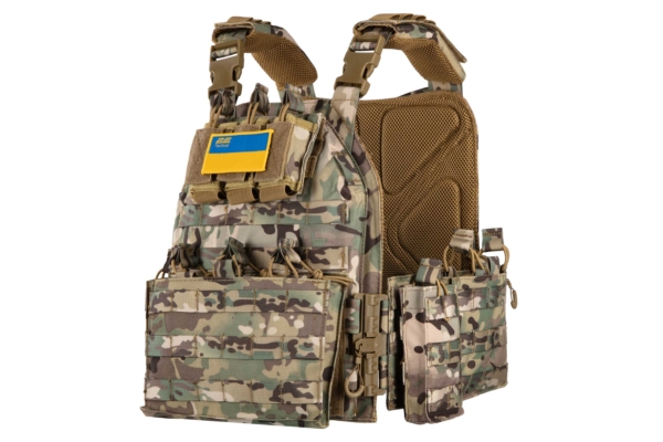 2E Tactical Плитоноска, Тип 4, Assault, швидке скидання, камуфляж