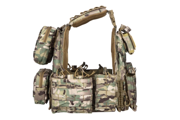 2E Tactical Плитоноска, Тип 4, Assault, швидке скидання, камуфляж