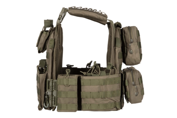2E Tactical Плитоноска, Тип 4, Assault, швидке скидання, зелена